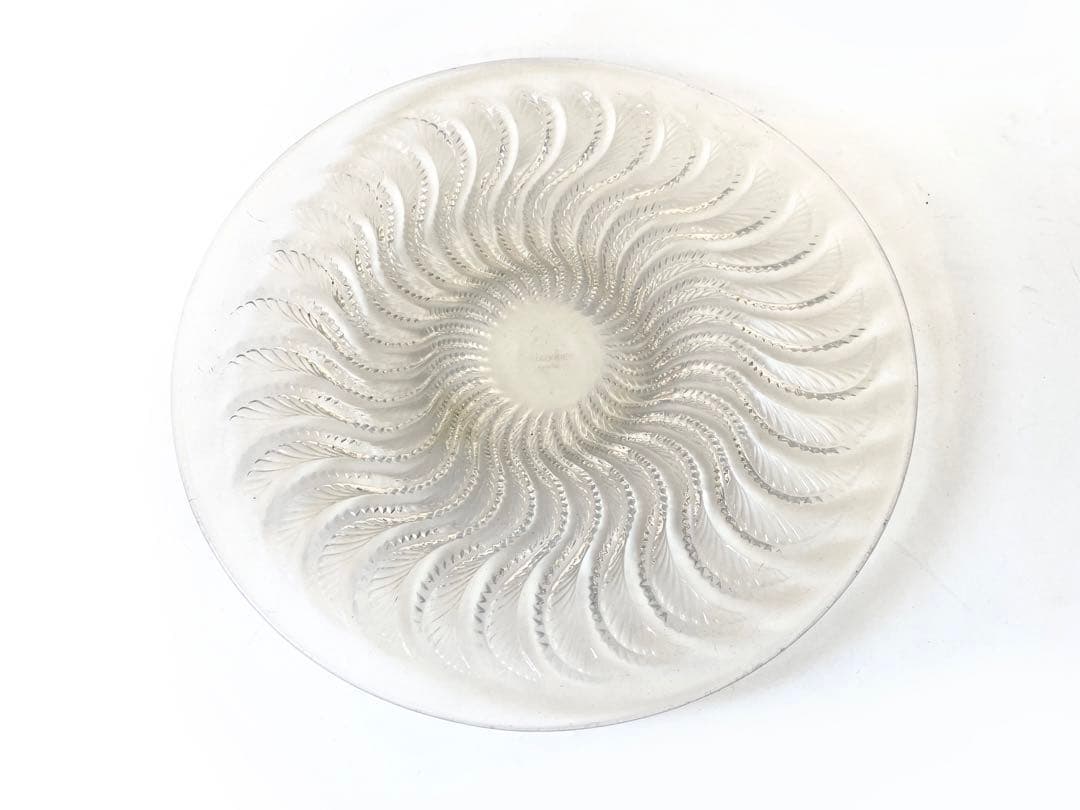 R.LALIQUEルネラリックActiniaイソギンチャク　浅鉢　大皿　プレート