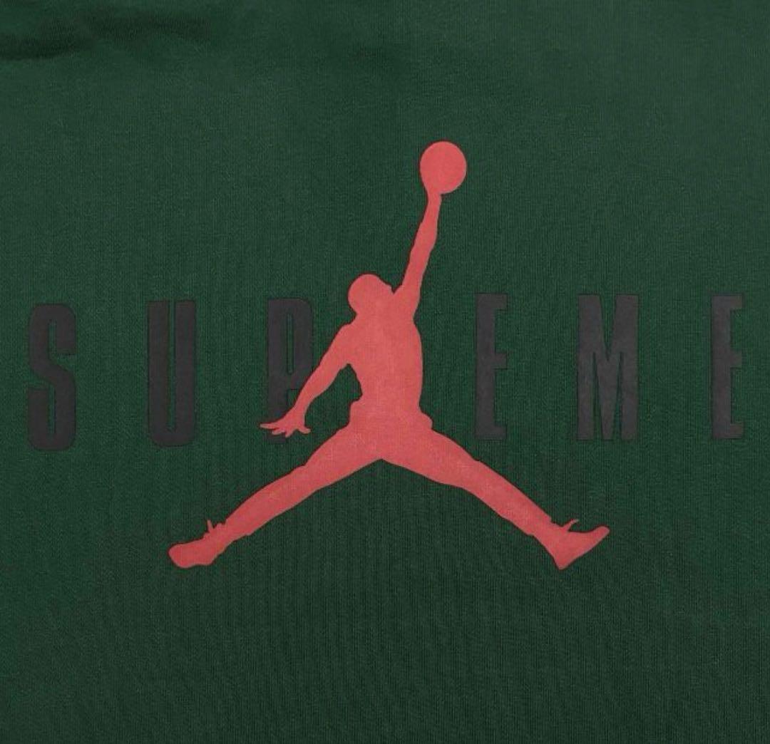 SUPREME JORDAN ロゴ パーカー M