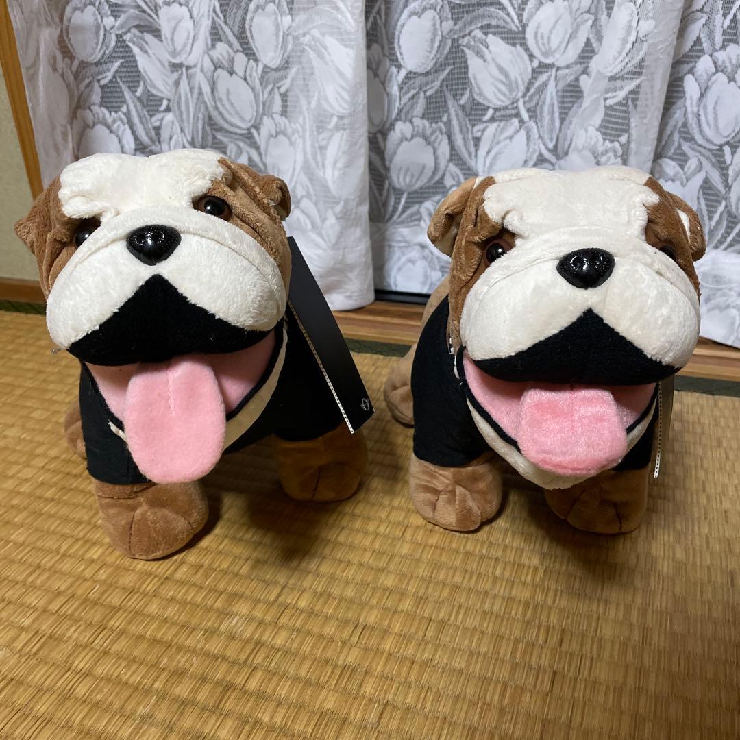 MINI ブルドッグぬいぐるみ 約30cm スパイク君