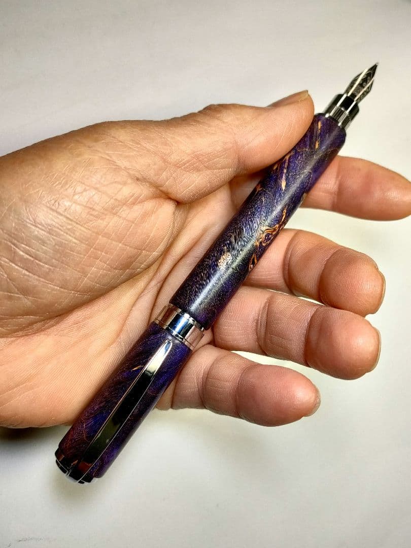 【メープルバール（スタビライズドウッド）】グラデュエイト万年筆