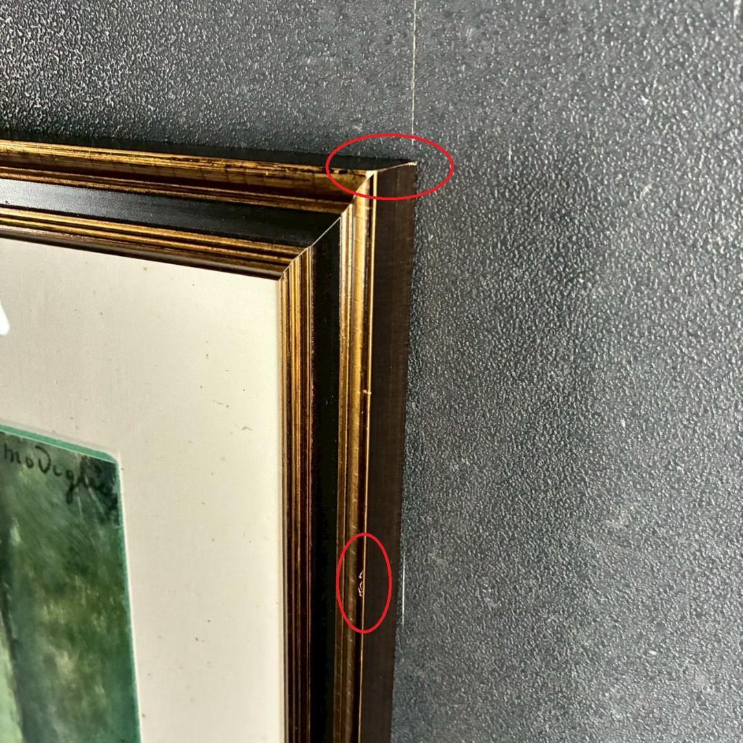 アメデオ・モディリアーニ「La Fanciulla～」ジクレー版画 証明書有