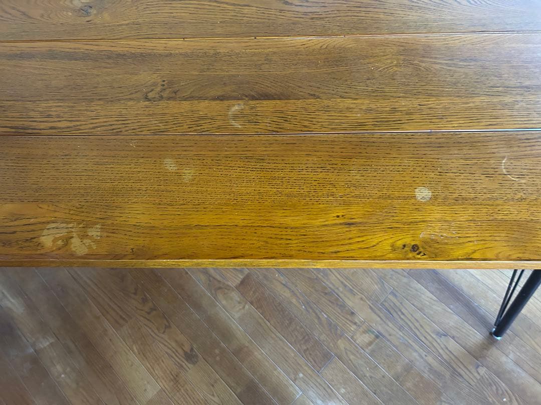 [るーちゃろ] クラッシュゲートダイニングテーブル