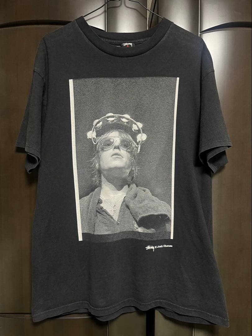 stussy × josh cheuse oasis リアム・ギャラガーTシャツ