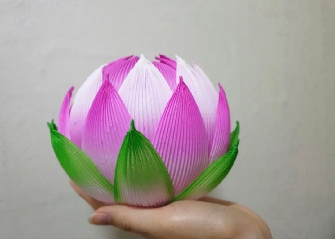 [入手困難] 蓮の花紙 蓮紙 蓮ワーク 8色、計24束