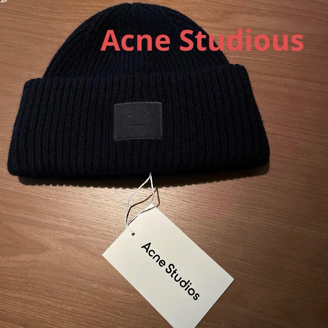 ★AW25新品★Acne Studiousアクネ ストゥディオス　ニットビーニー