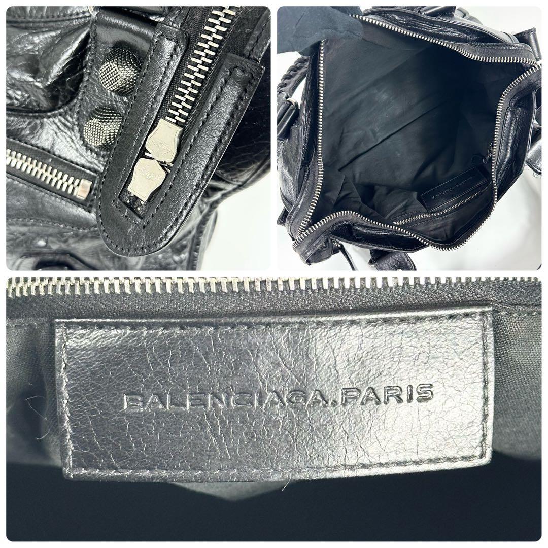BALENCIAGA 2way バッグ 黒 ジャイアントシティ 173084