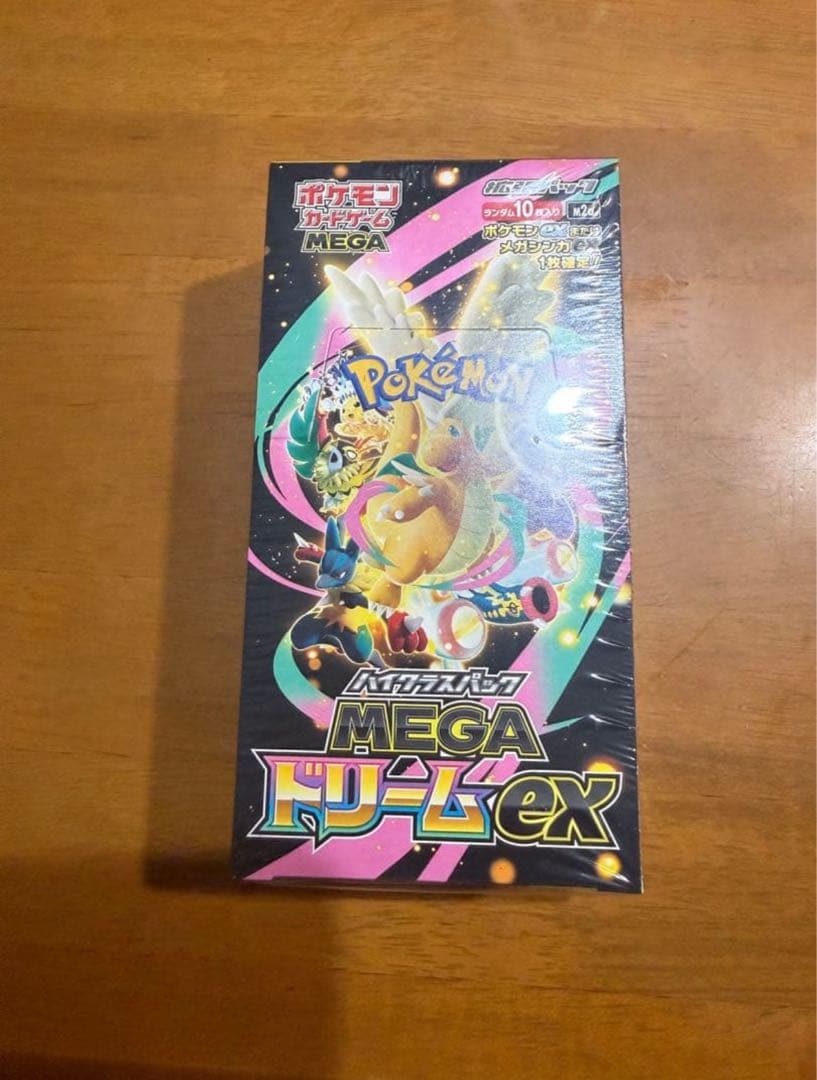 新品　ポケモンカードMEGA ドリーム ex　1BOX シュリンク付き