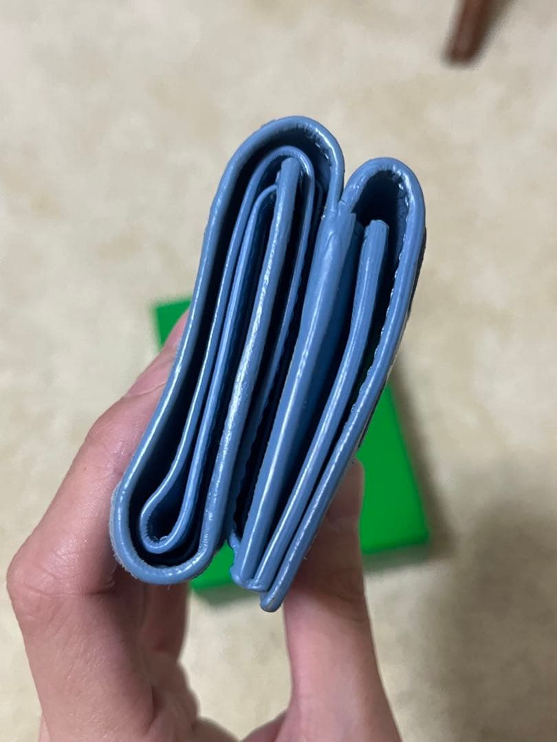 ボッテガヴェネタ イントレチャート タイニー三つ折りウォレット