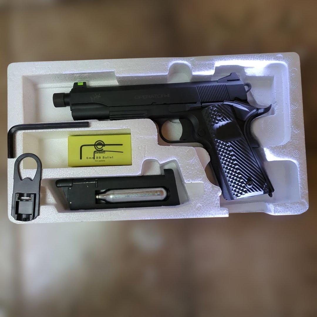 CARBON8 M45ナイトシフトCO2 ガスガン ブラック