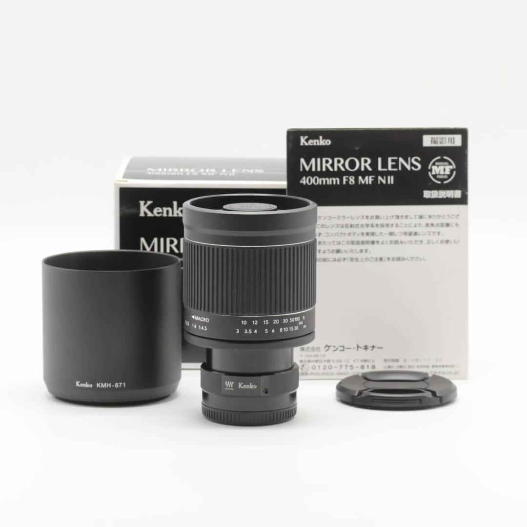 ケンコー 望遠 ミラーレンズ 400mm F8 NII マイクロフォーサーズ用
