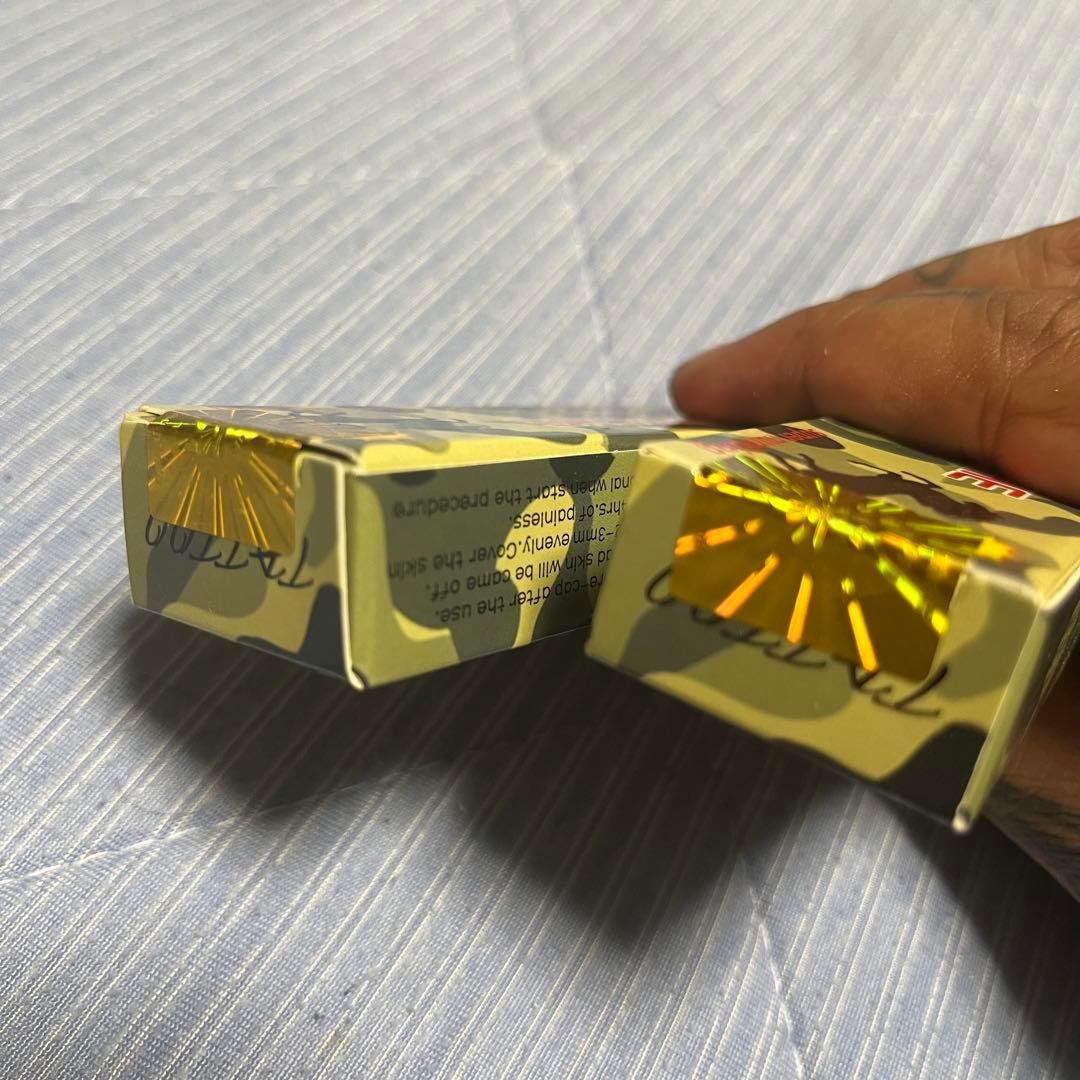 刺青用　皮膚麻酔　２本set TK-PORSCHE 95%plus タトゥー