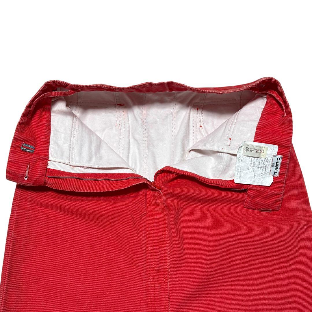 CHANEL シャネル ココボタン スカート 42