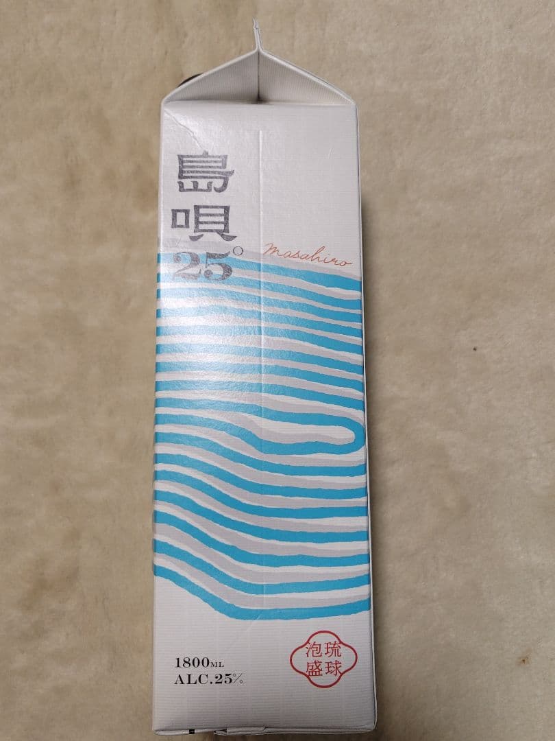 泡盛 島唄 25° 1800ml 6本セット　★激安価格★ 送料込み