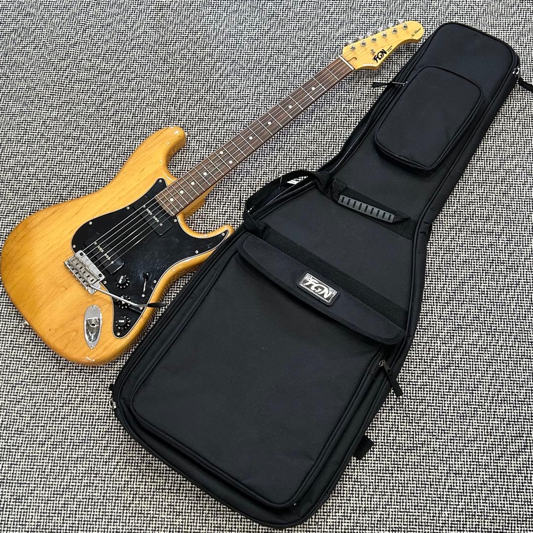 【美品】フジケンストラトキャスターエレキギター　NST12RAL-VNT p90