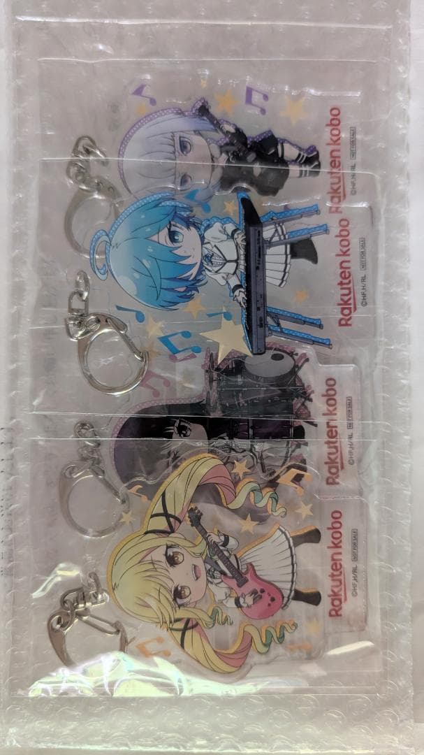 ロックは淑女の嗜みでして アクリルキーホルダー4点セット 楽天Kobo