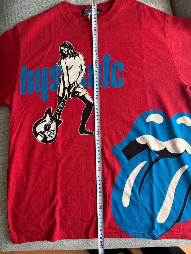 SALE！【未使用】HYSTERIC GLAMOURストーンズTシャツ Lサイズ