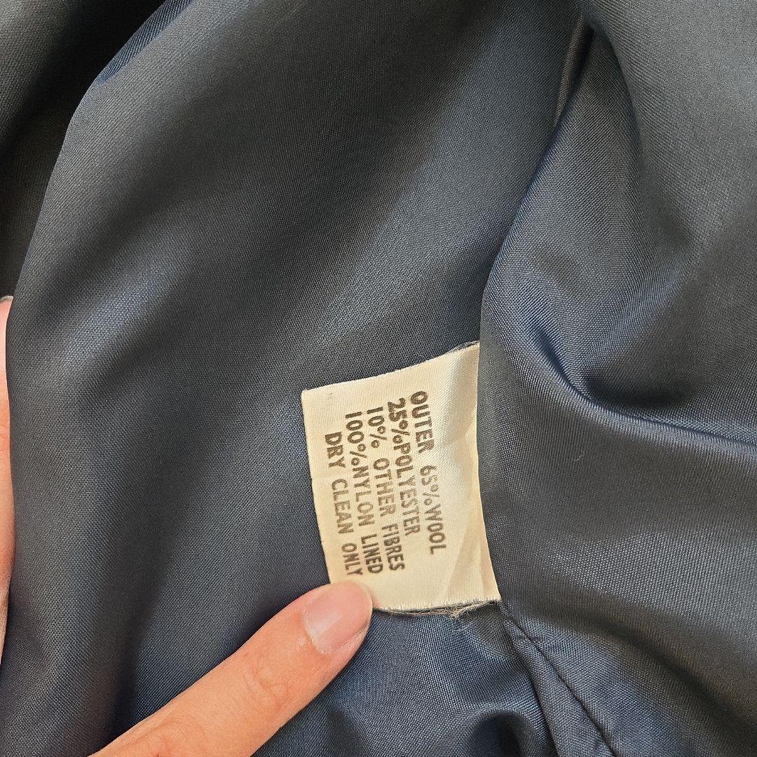 【希少80年代ヴィンテージ】LEVI'S ウールブルゾン ネイビー Sサイズ