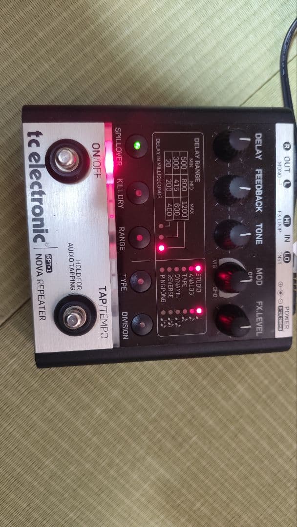 ギター tc electronic NOVA REPEATER