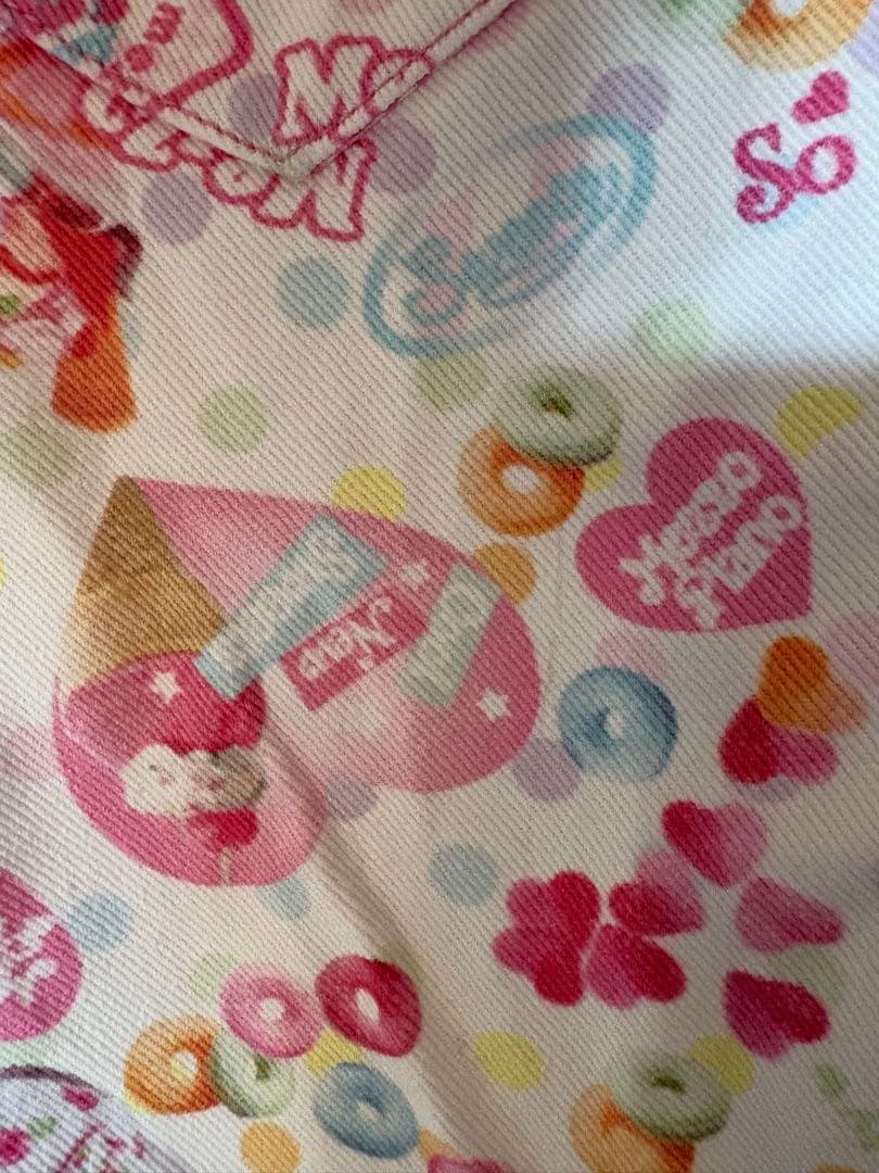 メゾピアノ平成レトロ Y2K スイーツ柄スカート130