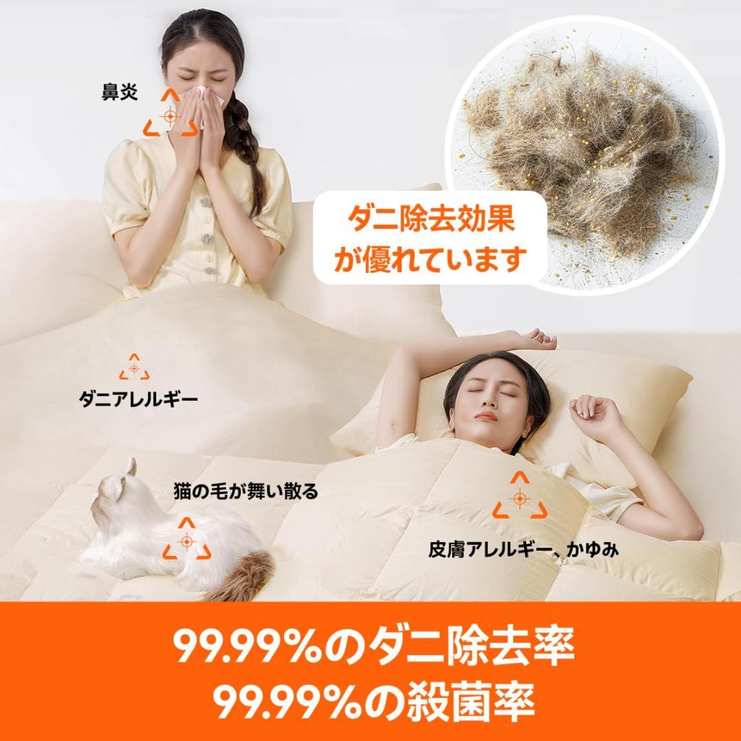 ☆布団クリーナー UVダニ掃除機強力吸引 パワフルたたき ダニ感知