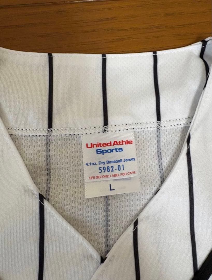 ねぐせ。グッズ \"スーパー愛し隊！\"ユニフォーム（ベースボールシャツ L