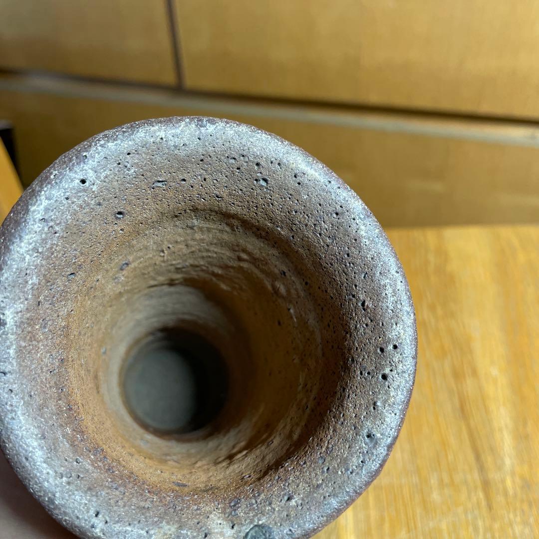 小山冨士夫　古山子　種子島花生　箱なし