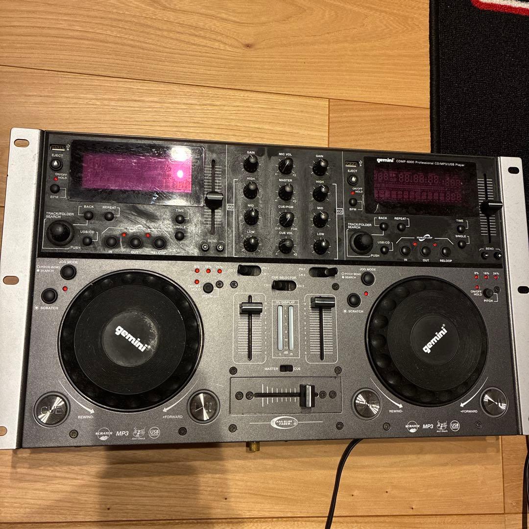 gemini CDMP-6000 DJ機材
