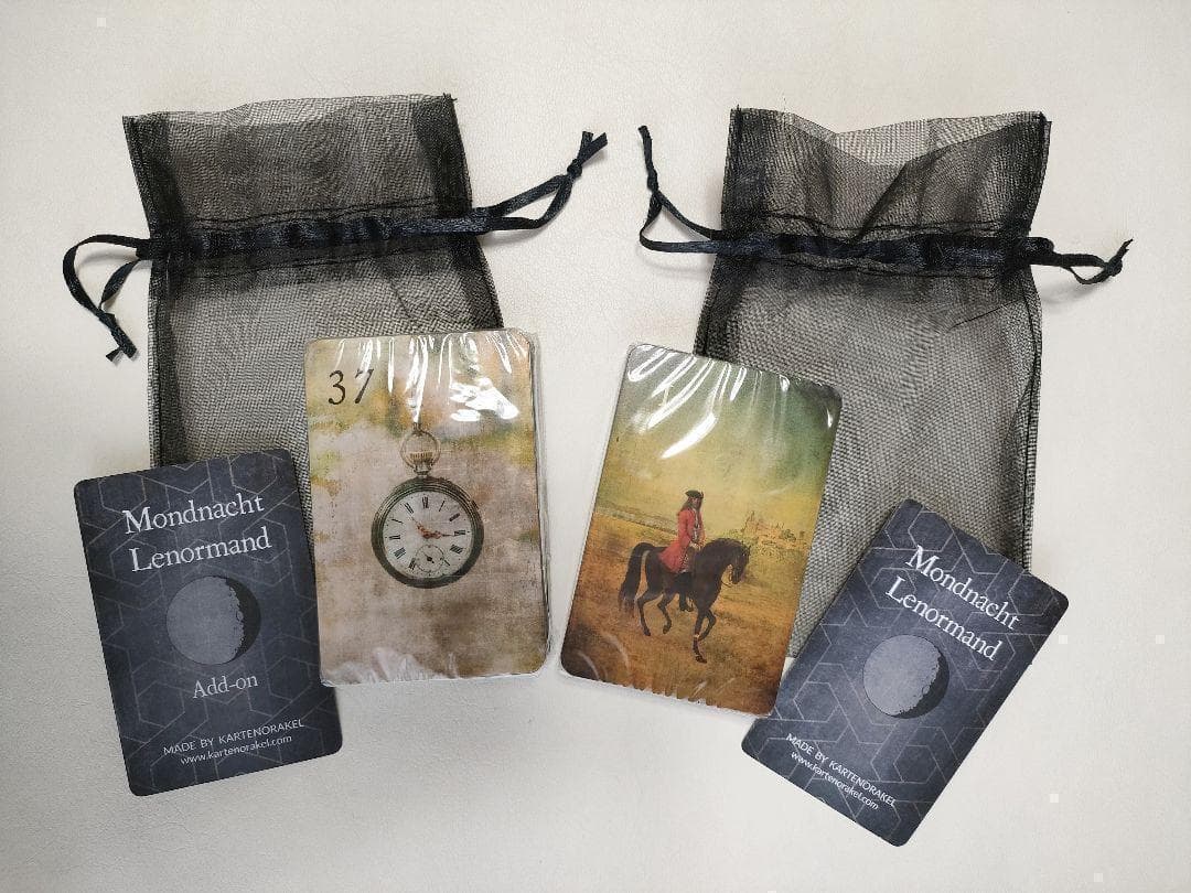 ムーンナイトルノルマンカード 占い オラクルカード タロットカード