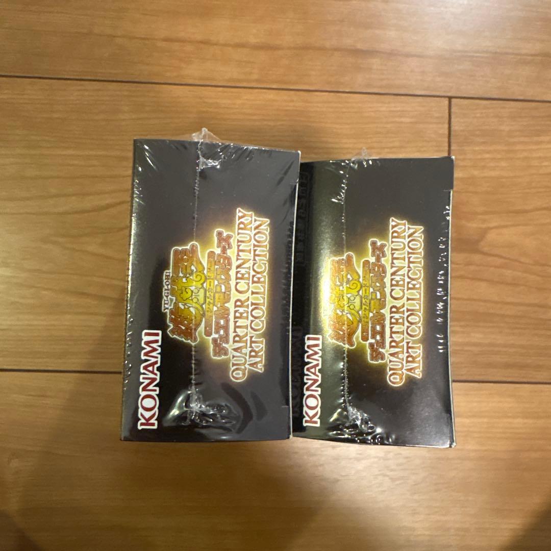 遊戯王 QUARTER CENTURY ART COLLECTION 2BOX