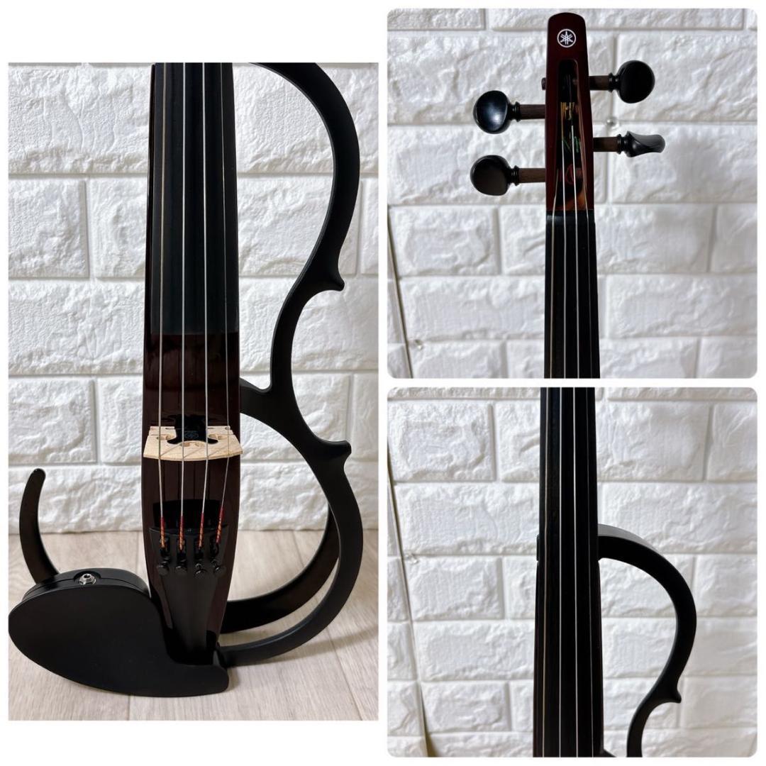 YAMAHA ヤマハ サイレントバイオリン YSV104S ハードケース付 楽器