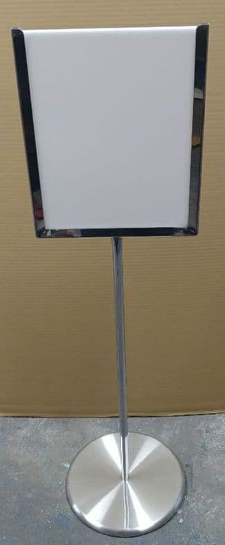 【ステンレス】スタンド式サインボード 店舗　看板