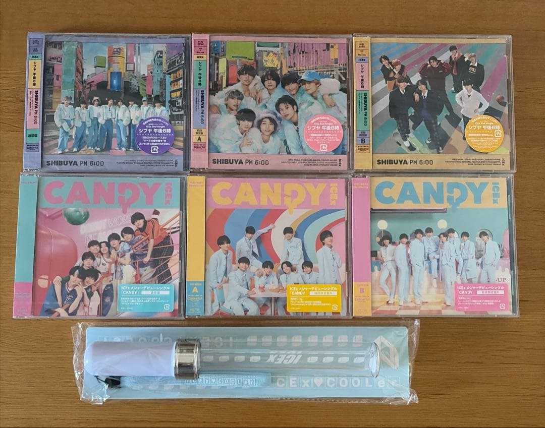 【新品・未開封】 ICEx ペンライト CANDY シブヤ午後6時 3形態セット