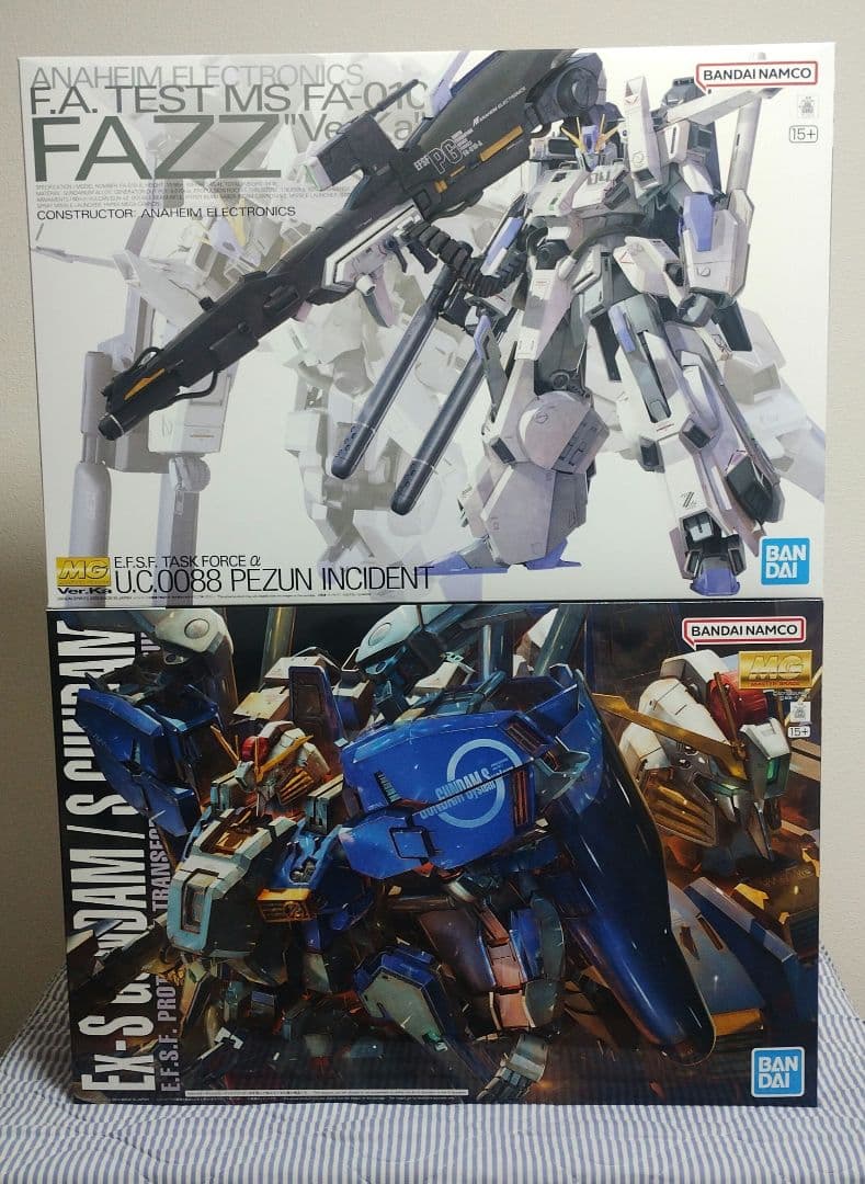 未組立 FAZZ (Ver.Ka) Ex-S GUNDAM セット