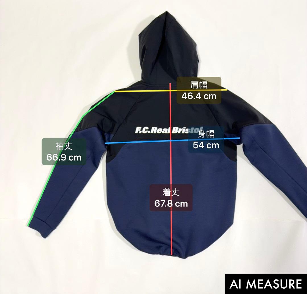 FCRB ベンチレーションフーディパーカー スウェット ネイビー S