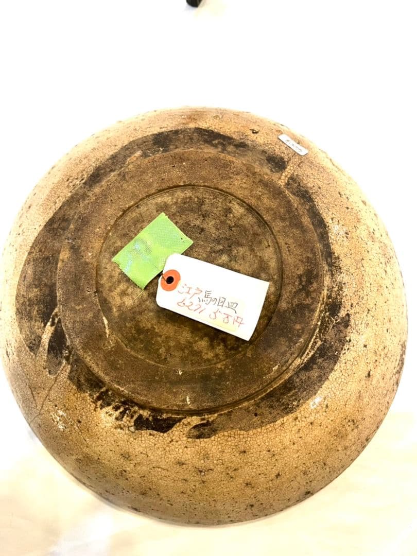 骨董 馬の目 皿 江戸時代