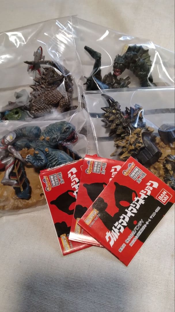 HGシリーズウルトラマンイマジネイション Part 1〜4 全16種 中古品