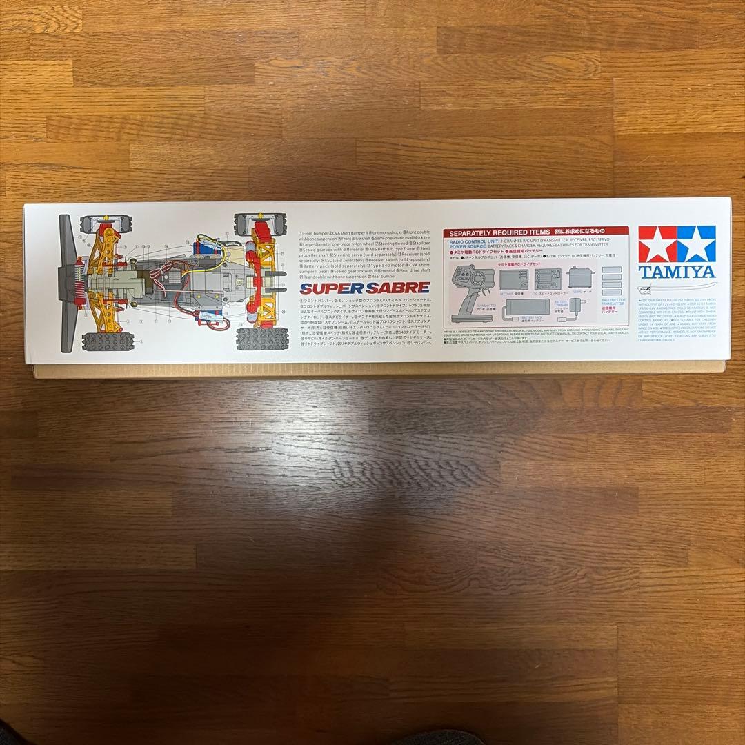 TAMIYA SUPER SABRE 1/10スケール　スーパーセイバー　タミヤ