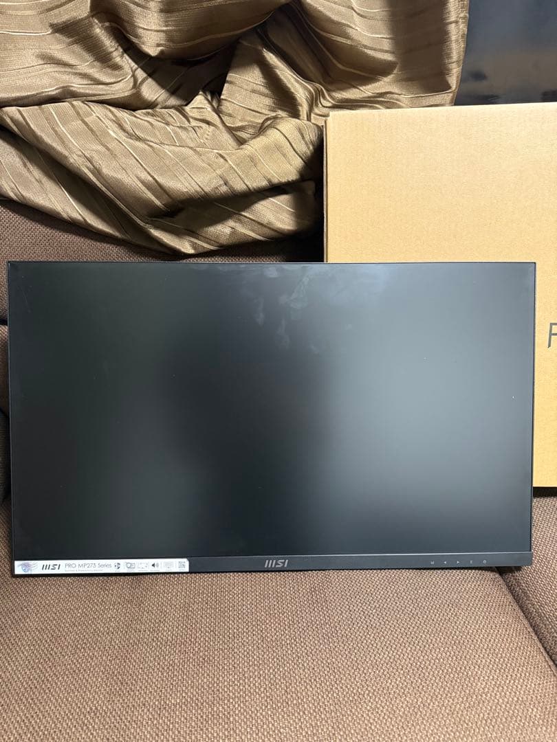 美品　箱付き　MSI WQHD 27インチモニター