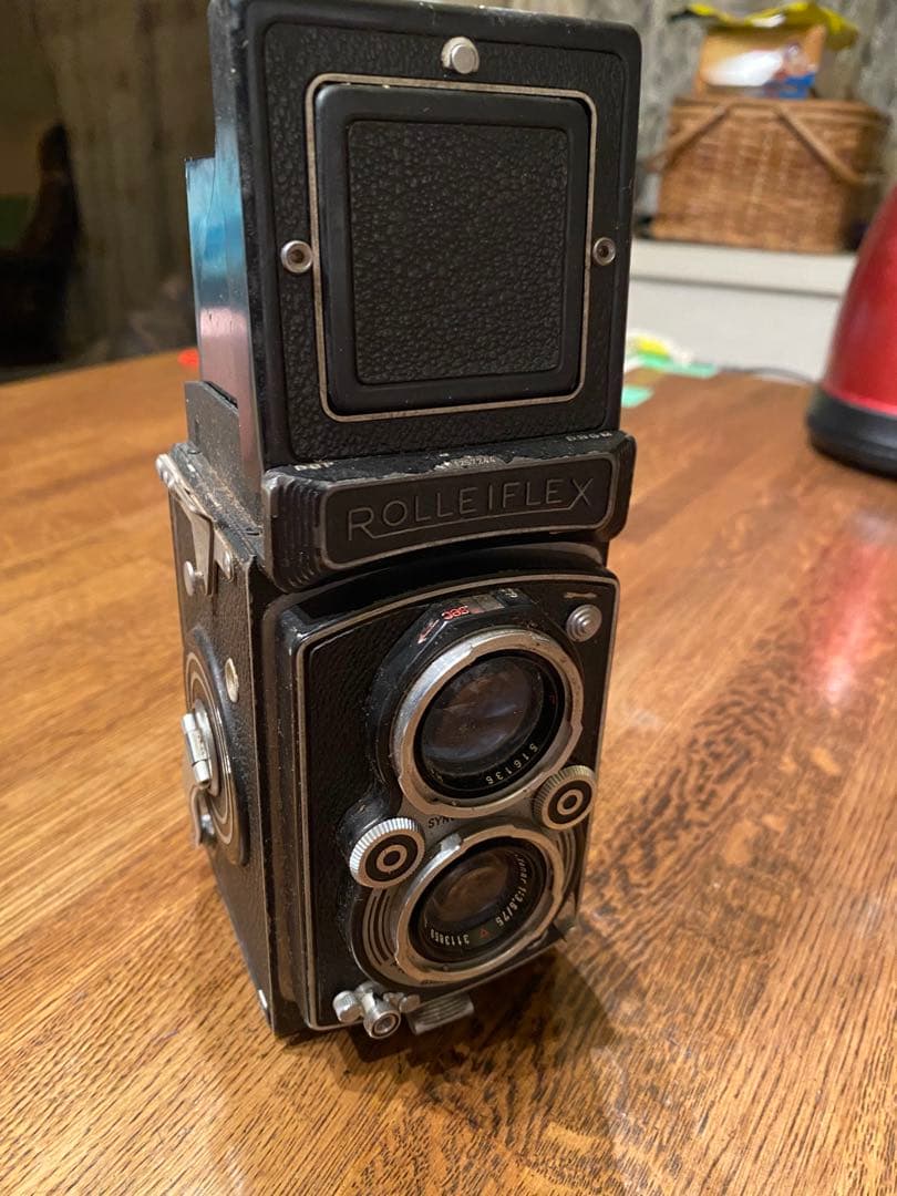 パ*ダ様 Rolleiflex 二眼レフカメラ レザーケース付き