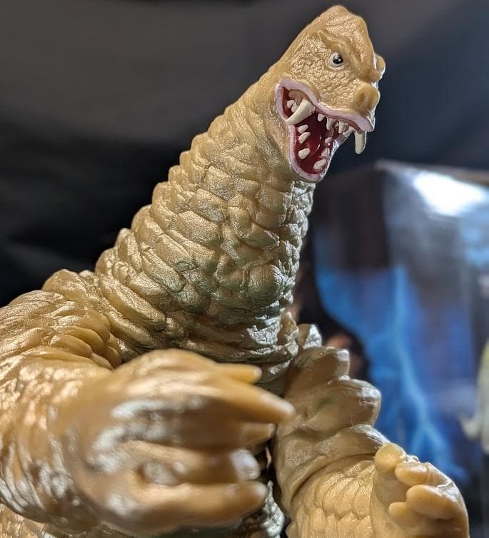 レッドキング二代目（CCP）佐竹雅昭コレクション・ソフビフィギュア外箱付