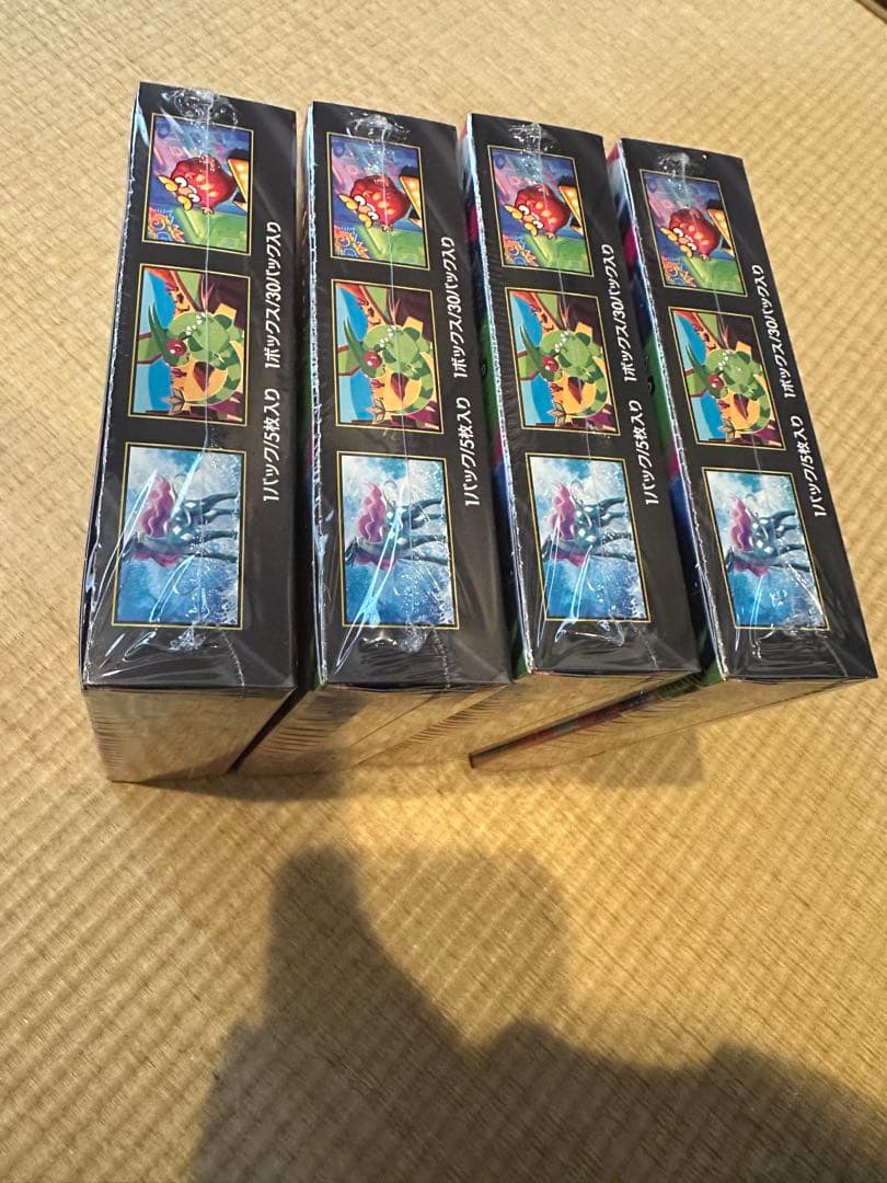 ポケモンカード　インフェルノX 4BOX シュリンク付き