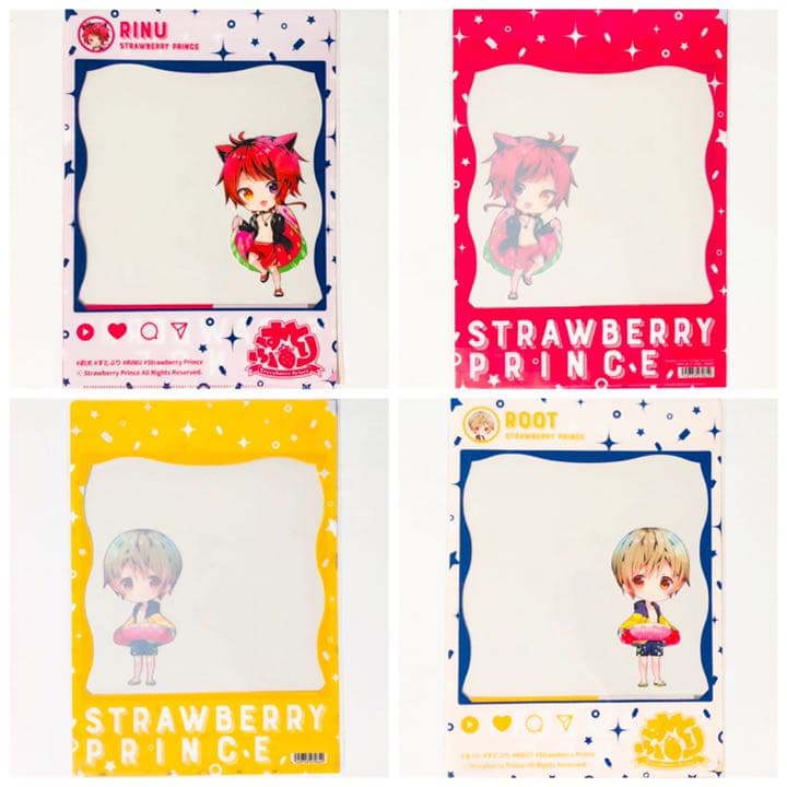 新品★すとぷり【莉犬＆るぅと】水着★クリアファイル★2点セット