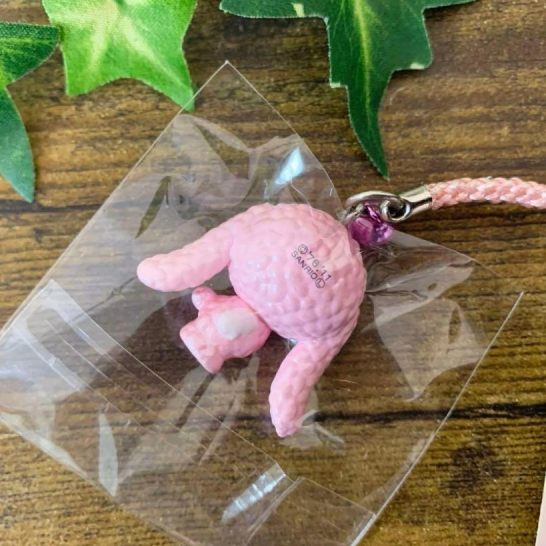 d*3様 ☆激レア☆ハローキティ 根付　ロップイヤー　ピンク　ストラップ　入手困