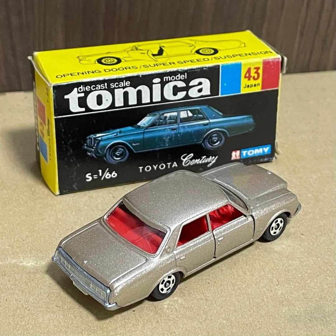 日本製 トミカ 黒箱43-1 トヨタセンチュリー スーパーギフト
