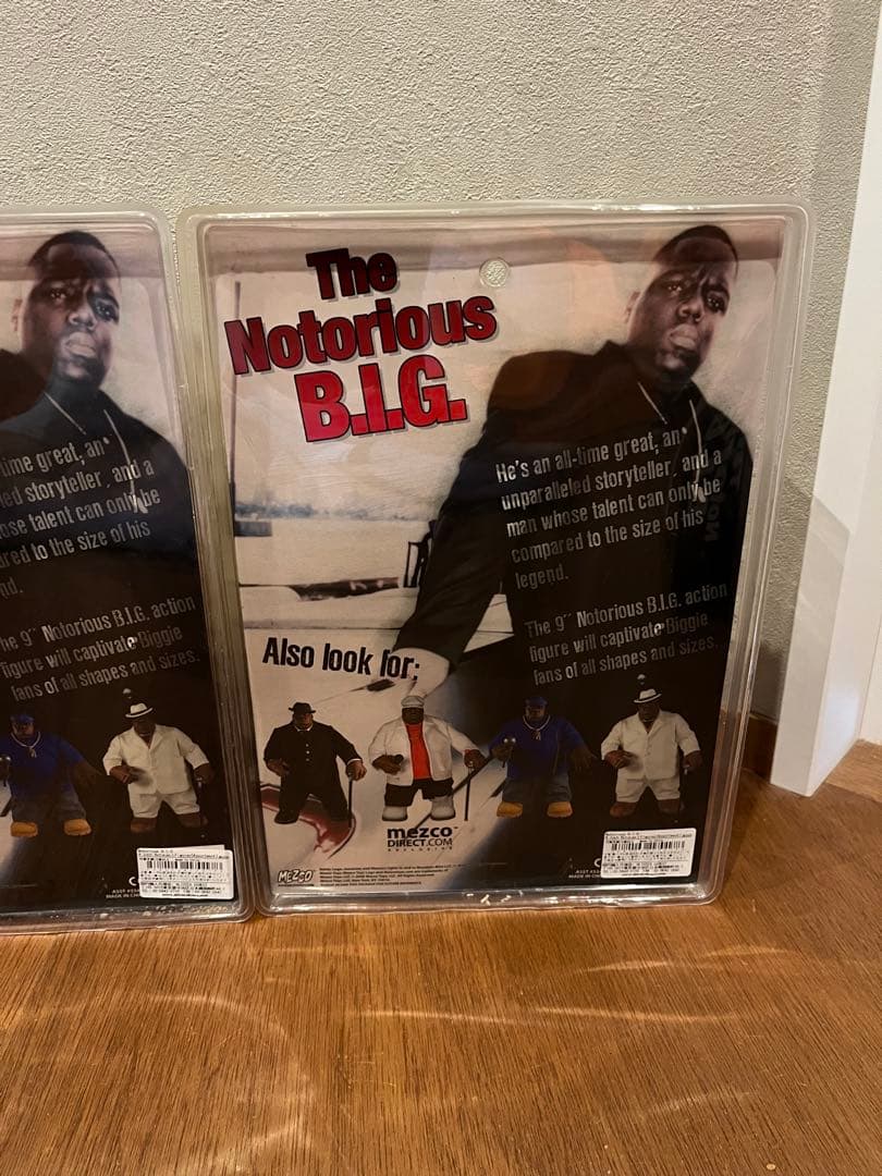 貴重　ノートリアス　ビギー　フィギュア　3体セット＋１体