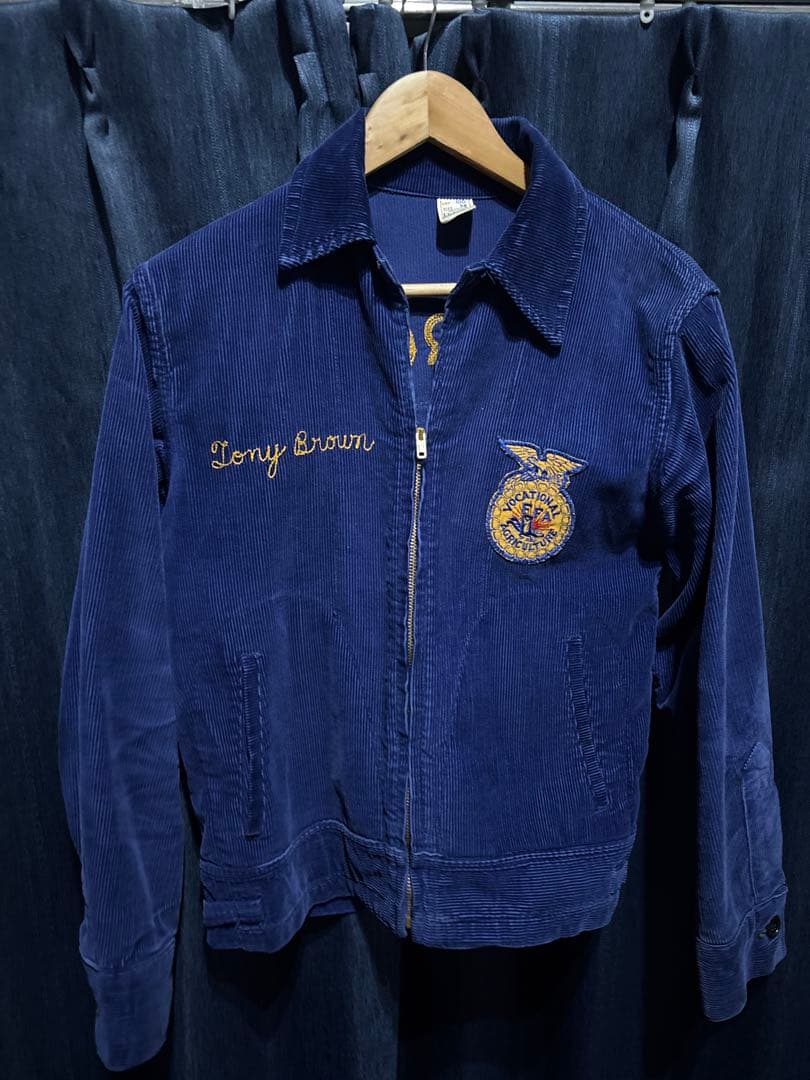 60s FFA ジャケット ネイビー 38サイズ