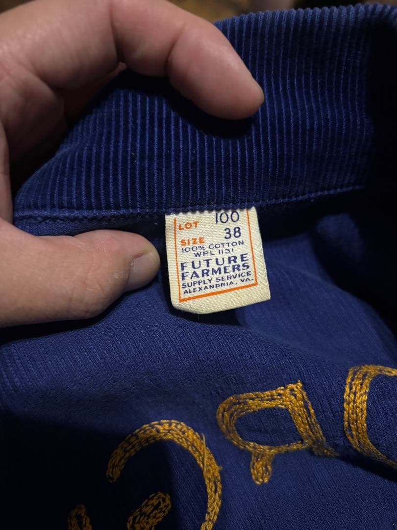 60s FFA ジャケット ネイビー 38サイズ