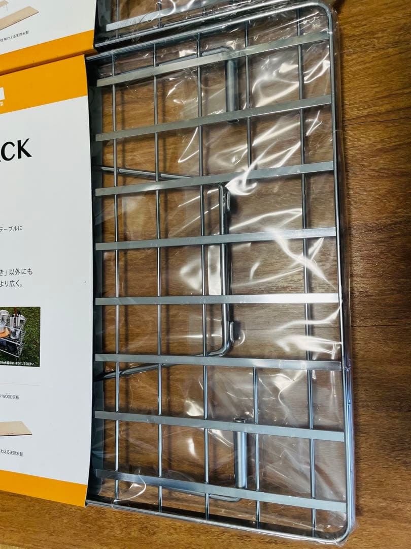 【新品・未使用・廃盤品】UNIFLAME FIELD RACK(シルバー)セット