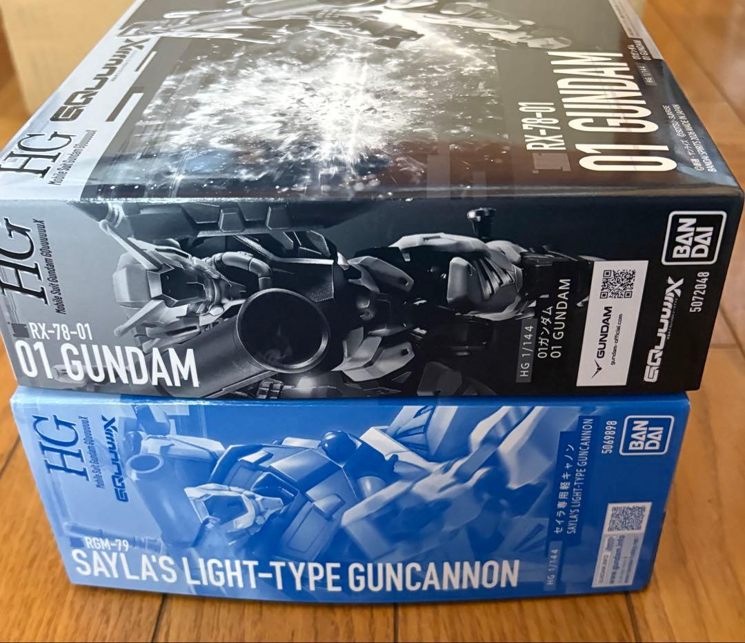 HGセイラ専用軽キャノン 01ガンダム セット