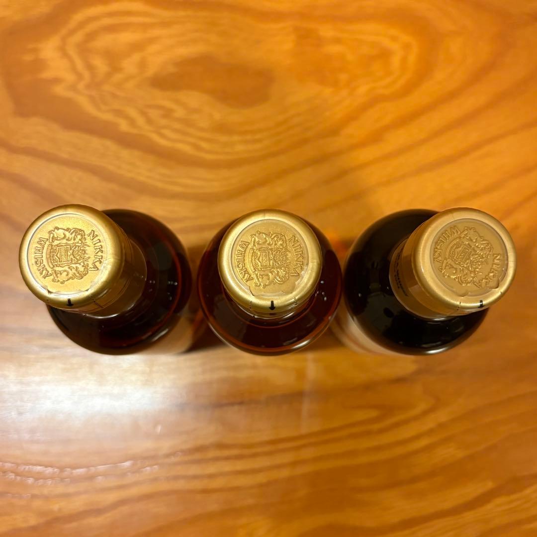 NIKKA 余市ウイスキー 3本セット キーモルト　ニッカ 余市蒸留所 限定